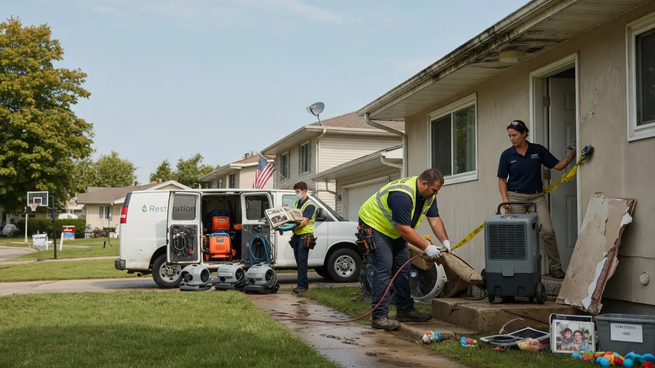 Water Damage Restoration in Lake City, PA near me
